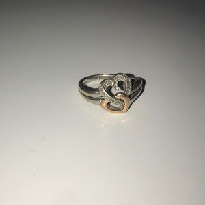 Double Heart Ring